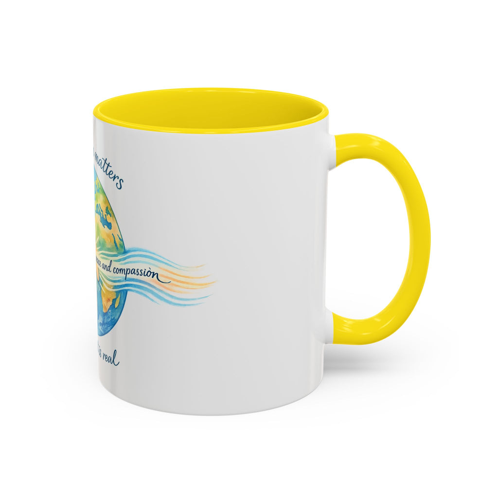 Your vibe matters Accent Coffee Mug (11, 15oz)