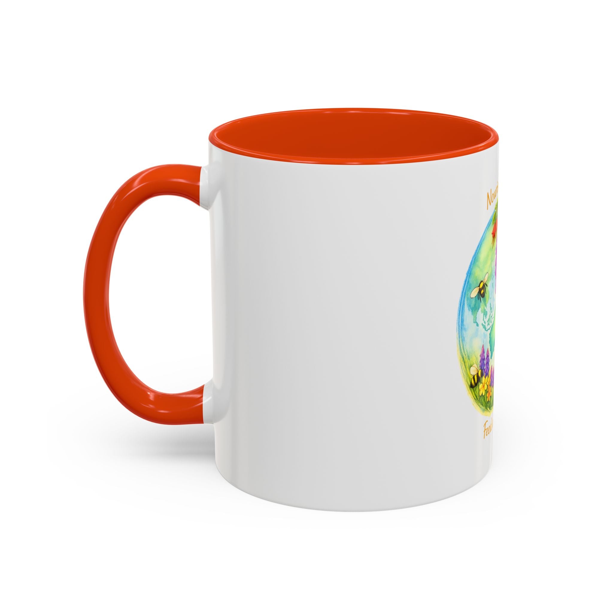 Nourish Our Bees Floral Australia Mug (11oz/15oz)