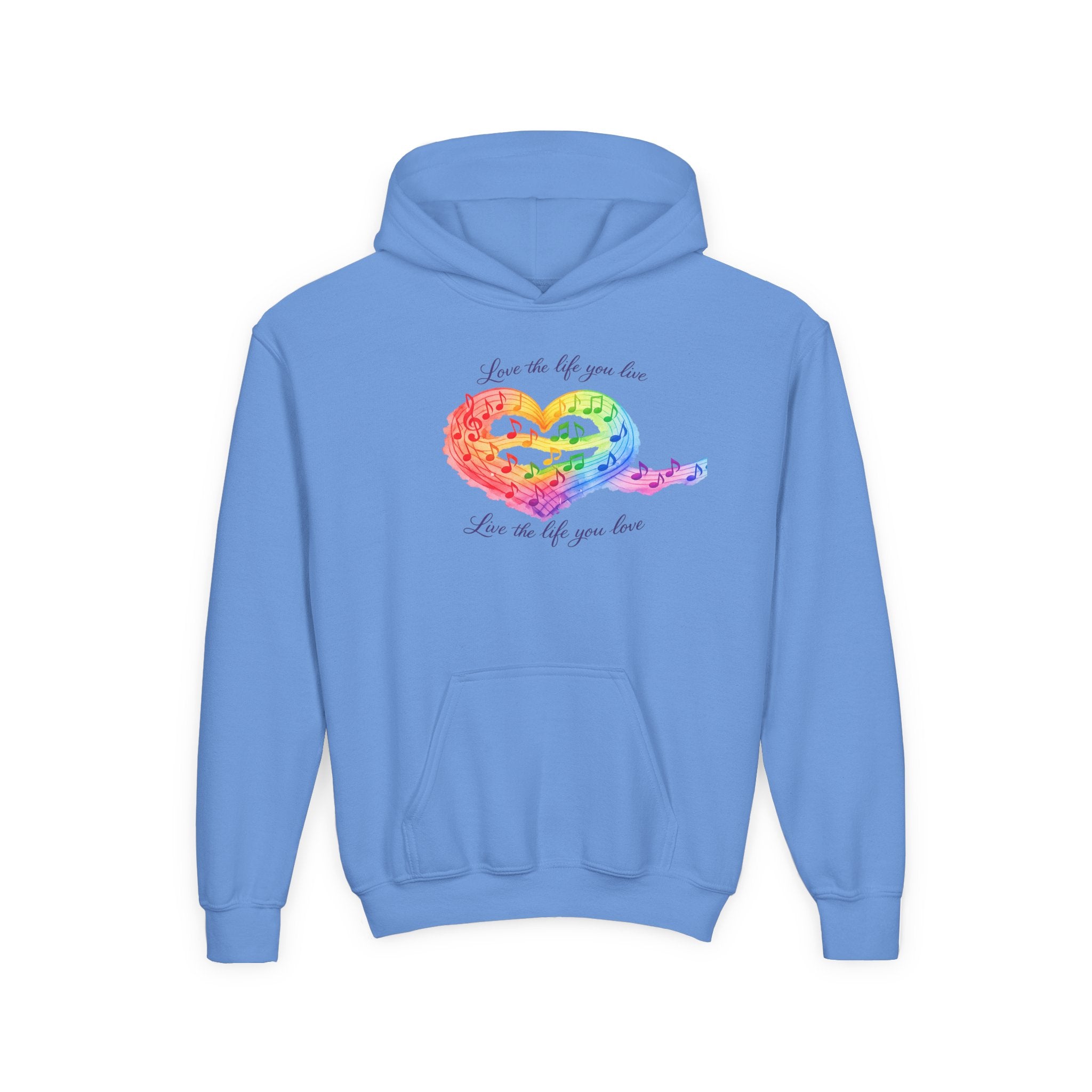 Authentic Life Hoodie — Live Authentically Inspirational Youth Sweatshirt