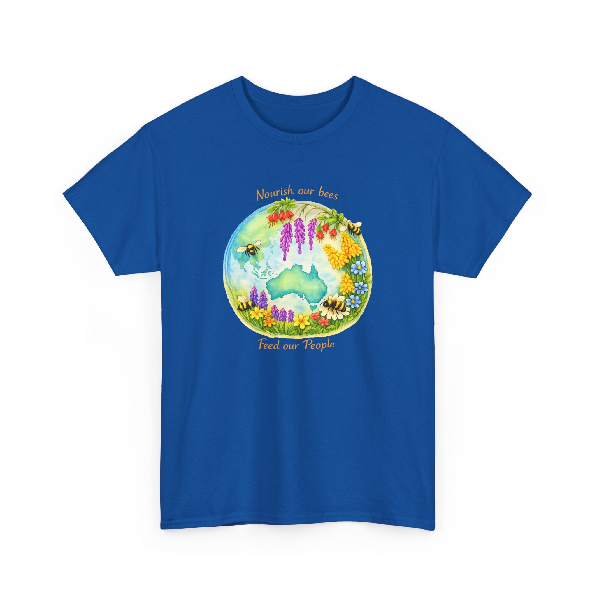 Floral Bear Nature Tee — "Beautiful Day for Bears" Graphic T-Shirt