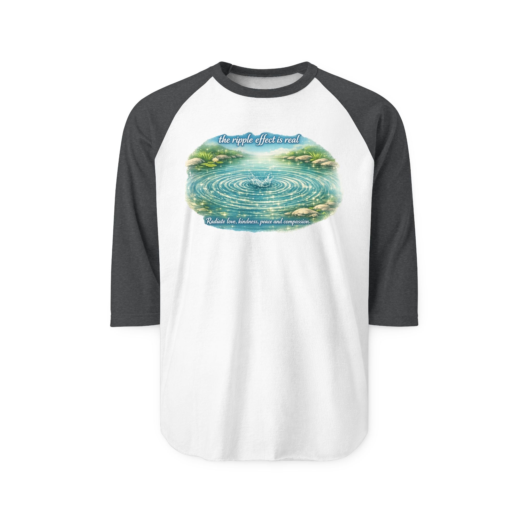 Choose Peace Kindness Compassion Raglan Shirt