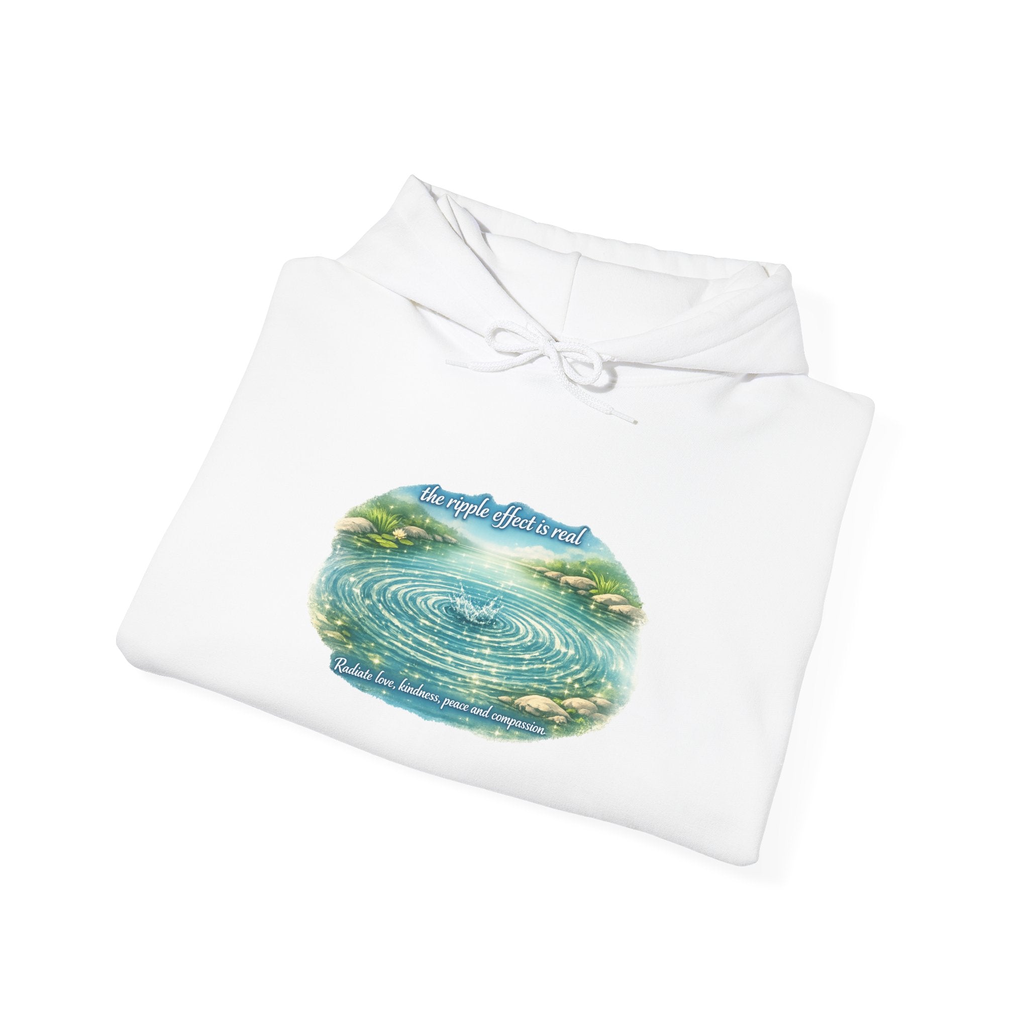 Ripple Effect Hoodie — Radiate Love, Kindness & Peace