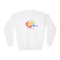Live the Life You Love Crewneck Sweatshirt — Inspirational Youth Sweatshirt