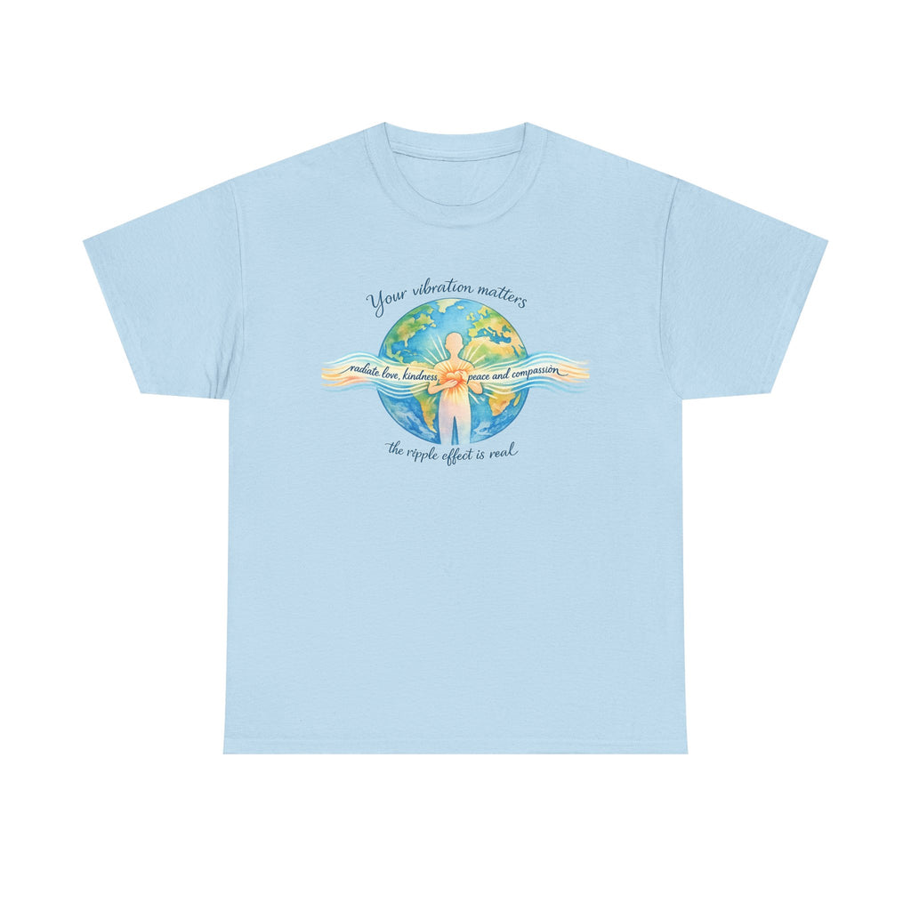 Radiate Love Tee — Compassion & Peace Inspirational T-Shirt