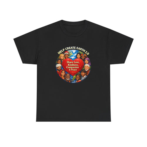 Be the Change T-Shirt — Inspirational Kindness & Peace Tee