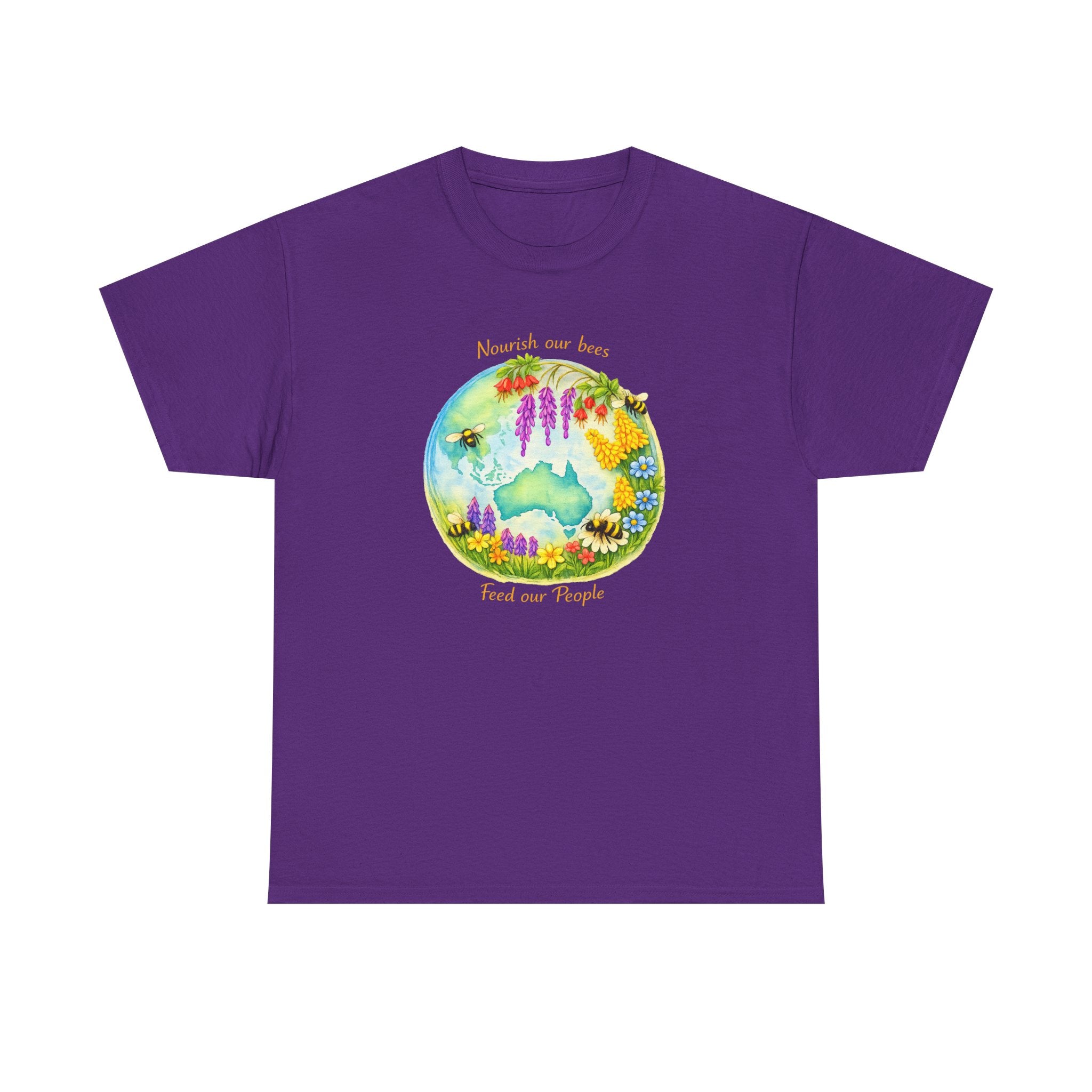 Floral Bear Nature Tee — "Beautiful Day for Bears" Graphic T-Shirt