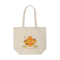 Bee Honeycomb Canvas Tote — Save the Bees Eco Shopping Bag