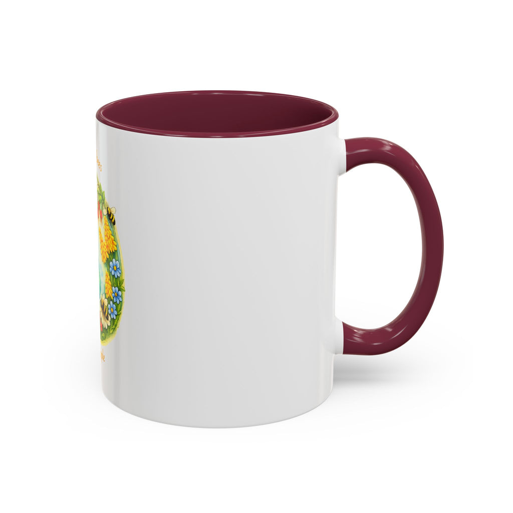 Nourish Our Bees Floral Australia Mug (11oz/15oz)
