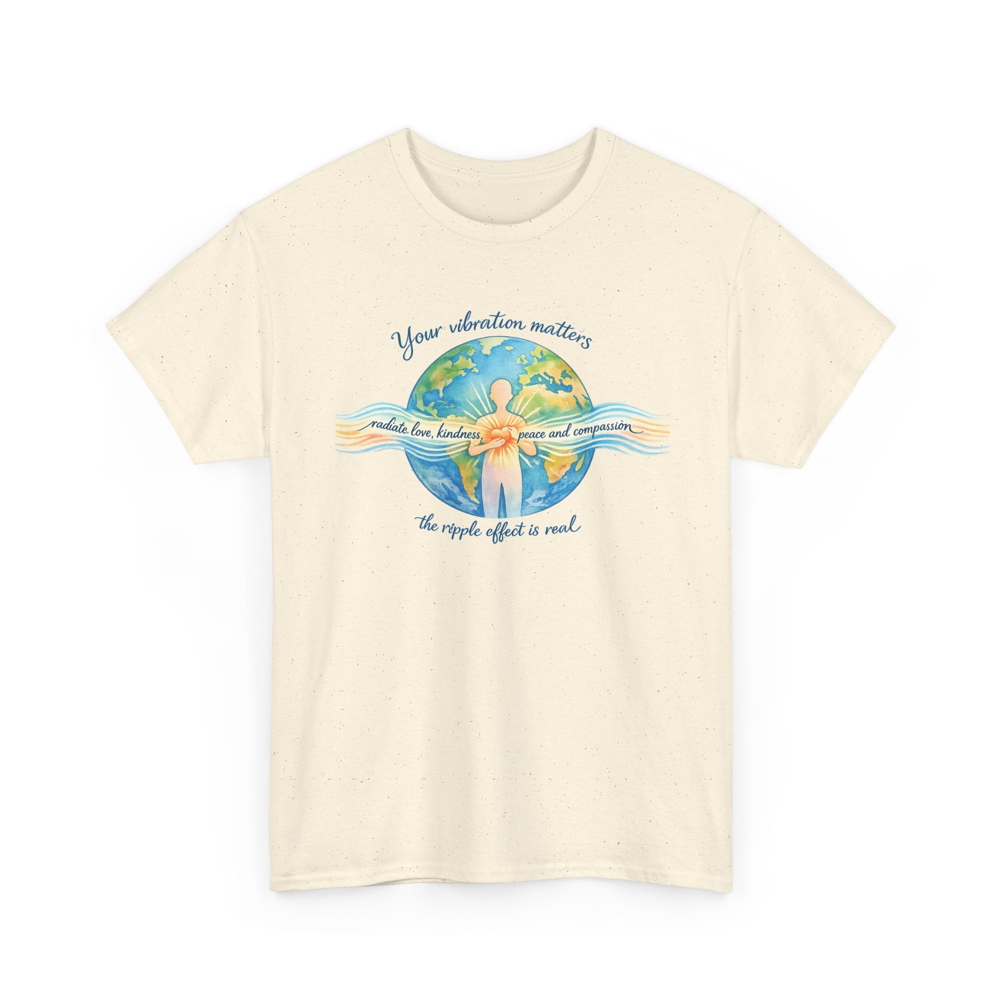 Radiate Love Tee — Compassion & Peace Inspirational T-Shirt