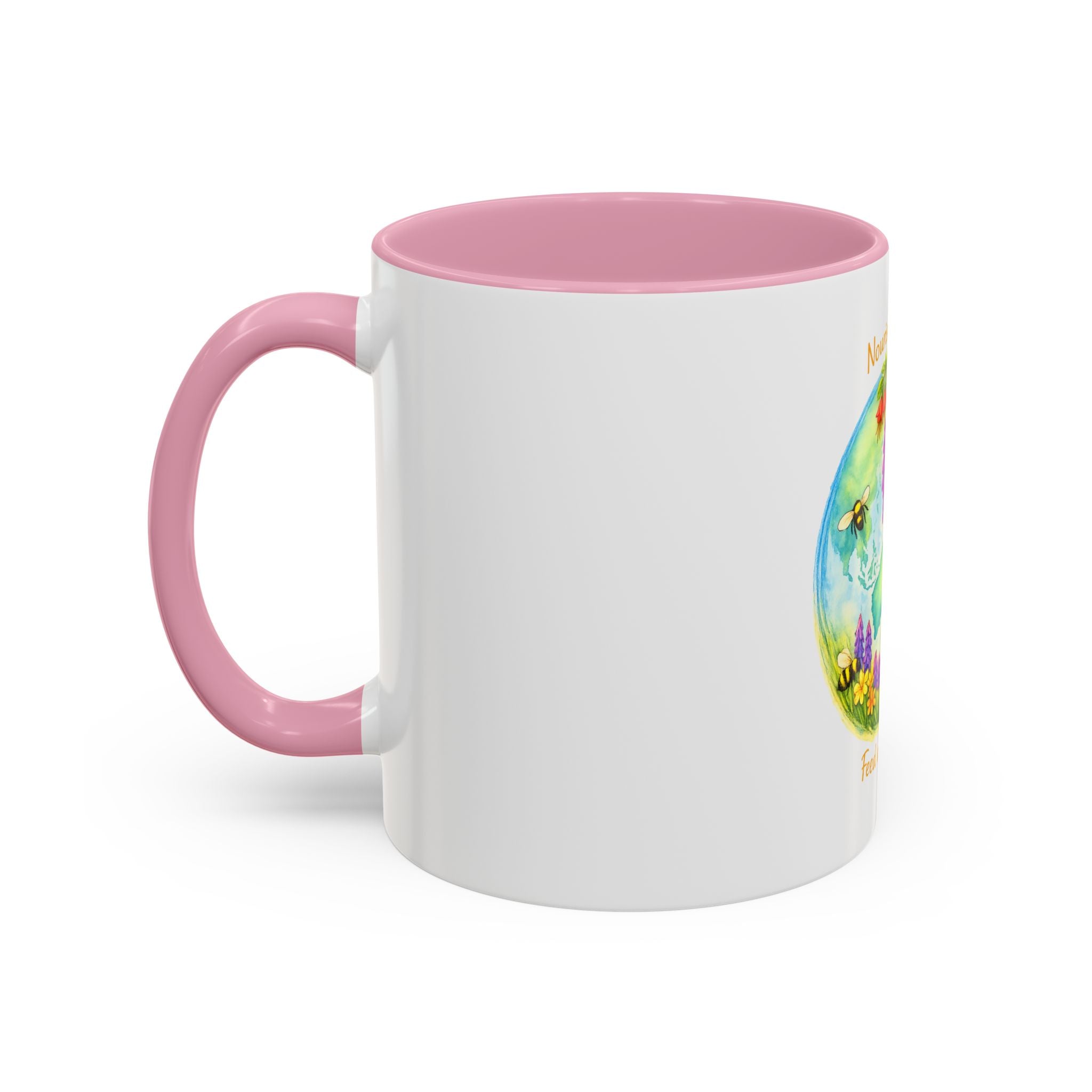 Nourish Our Bees Floral Australia Mug (11oz/15oz)