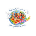 Peace on earth Kiss-Cut Stickers