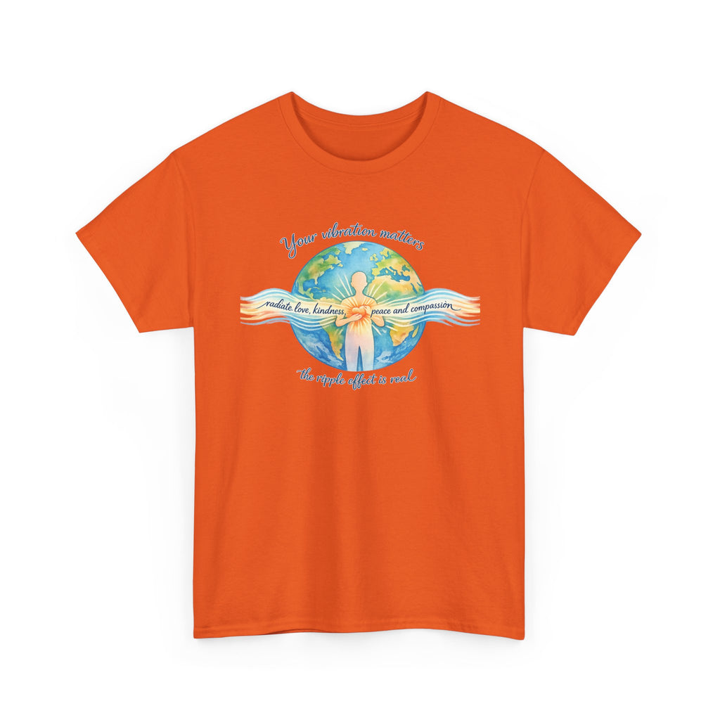 Radiate Love Tee — Compassion & Peace Inspirational T-Shirt