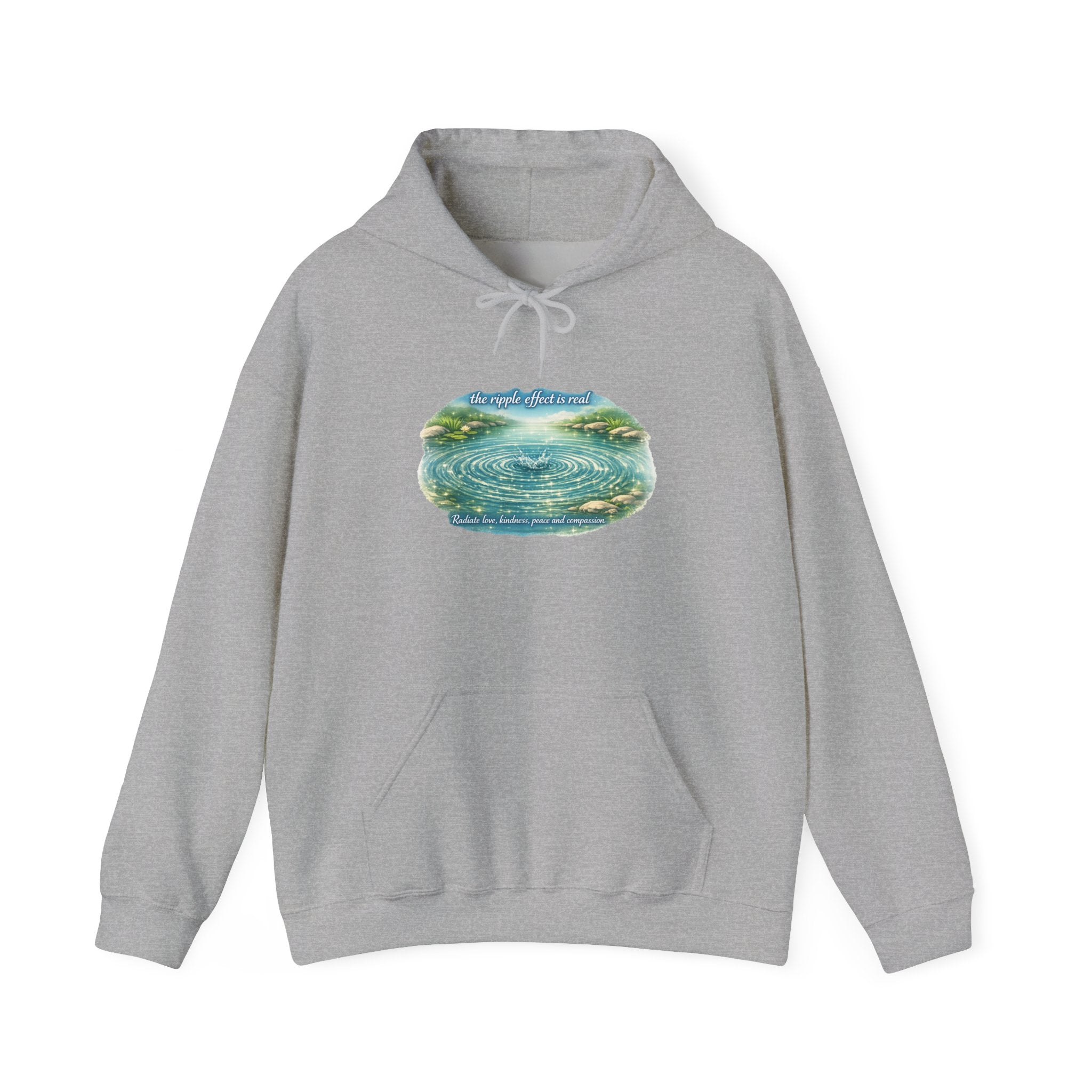 Ripple Effect Hoodie — Radiate Love, Kindness & Peace