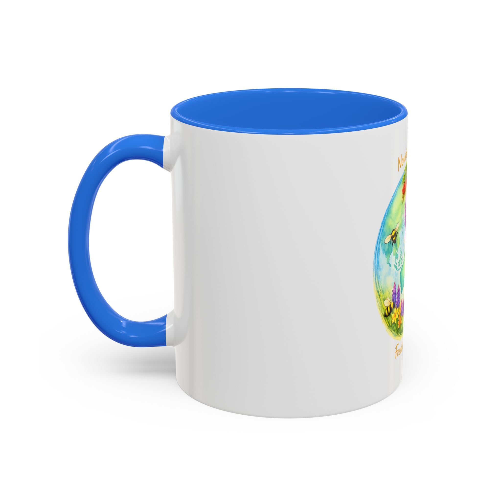 Nourish Our Bees Floral Australia Mug (11oz/15oz)