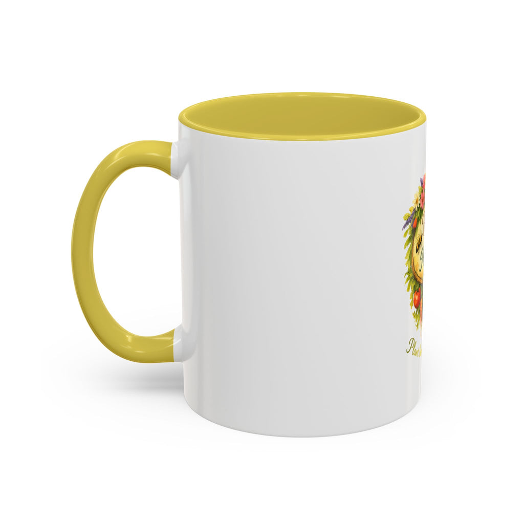 Bee Kind for Mankind Floral Garden Mug (11oz/15oz)