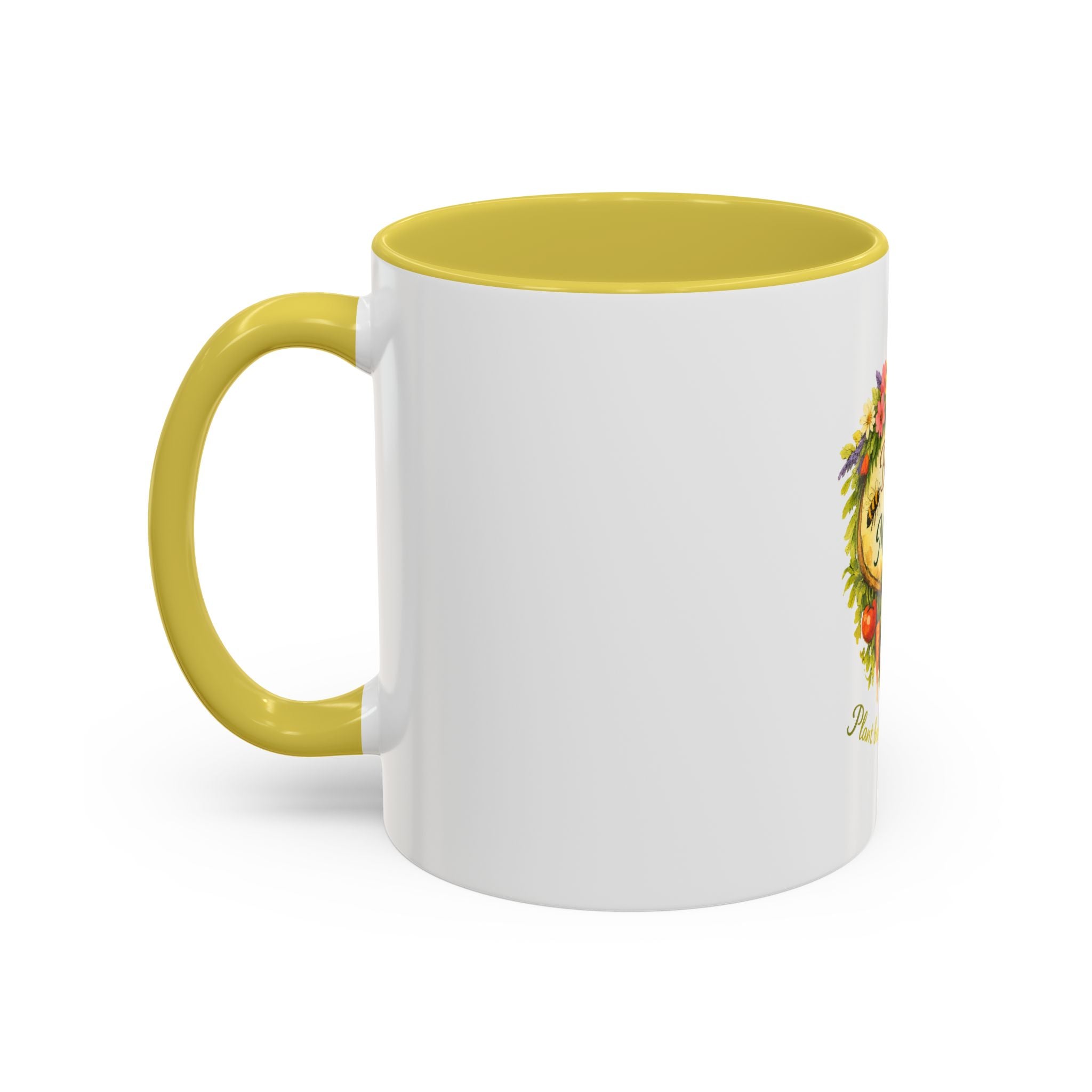Bee Kind for Mankind Floral Garden Mug (11oz/15oz)