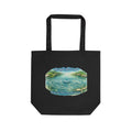 Ripple Effect Eco Tote — "Choose How You Show Up" Inspirational Canvas Bag