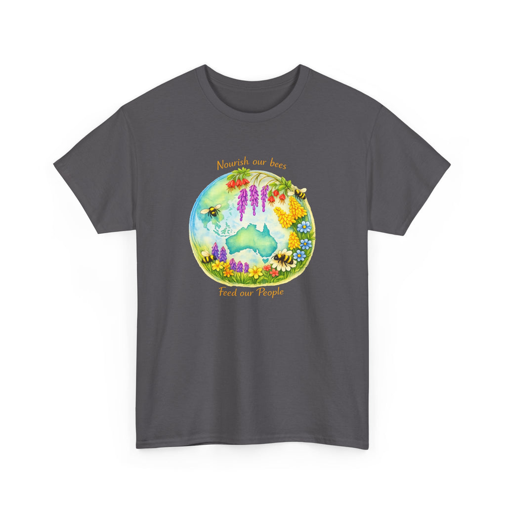 Floral Bear Nature Tee — "Beautiful Day for Bears" Graphic T-Shirt