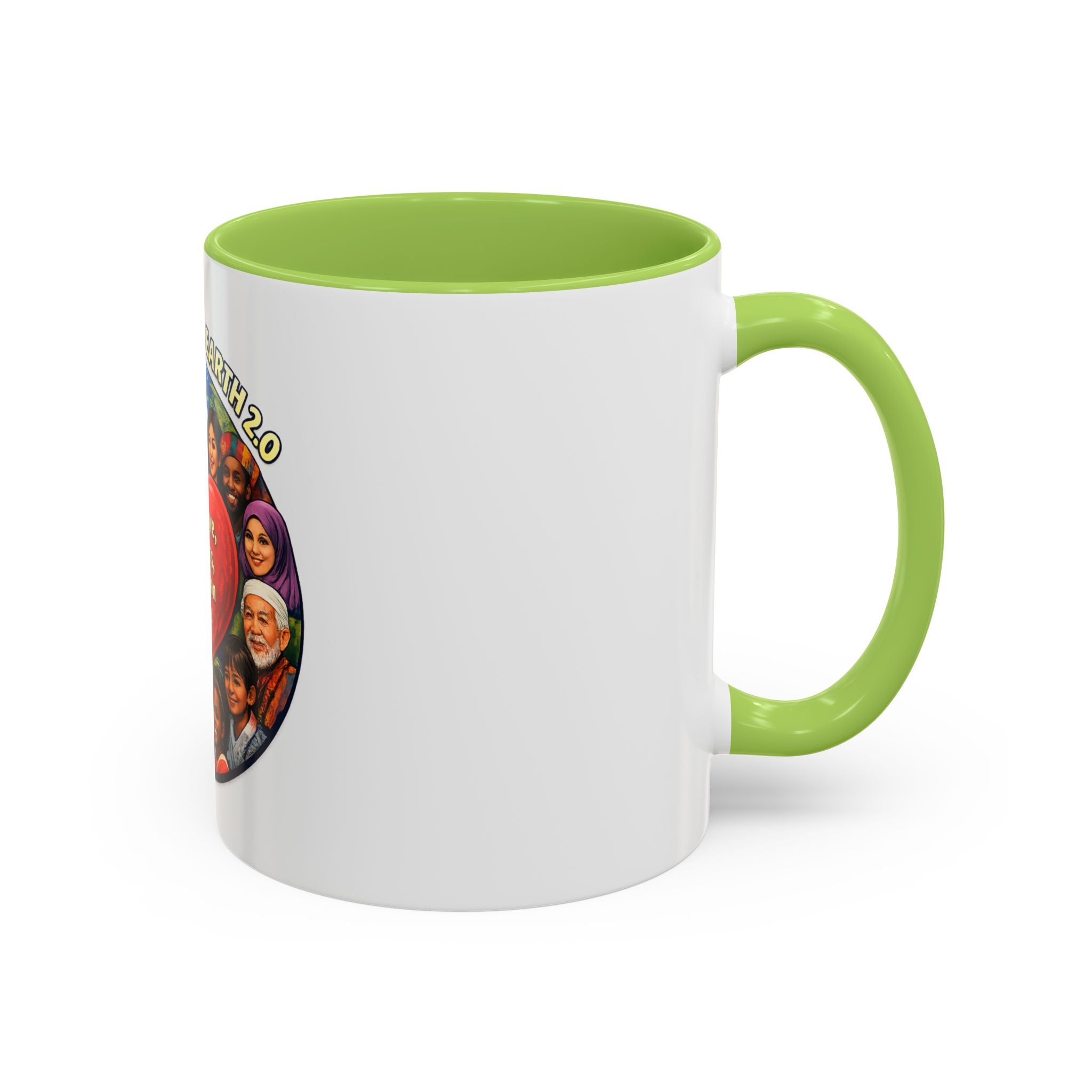 Be the Change Coffee Mug — Inspirational Kindness Message (11/15oz)