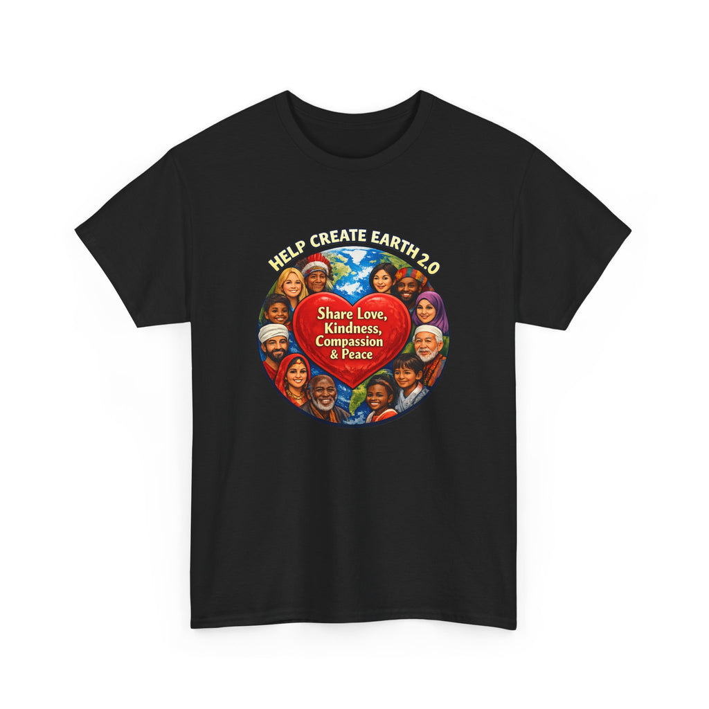 Be the Change T-Shirt — Inspirational Kindness & Peace Tee