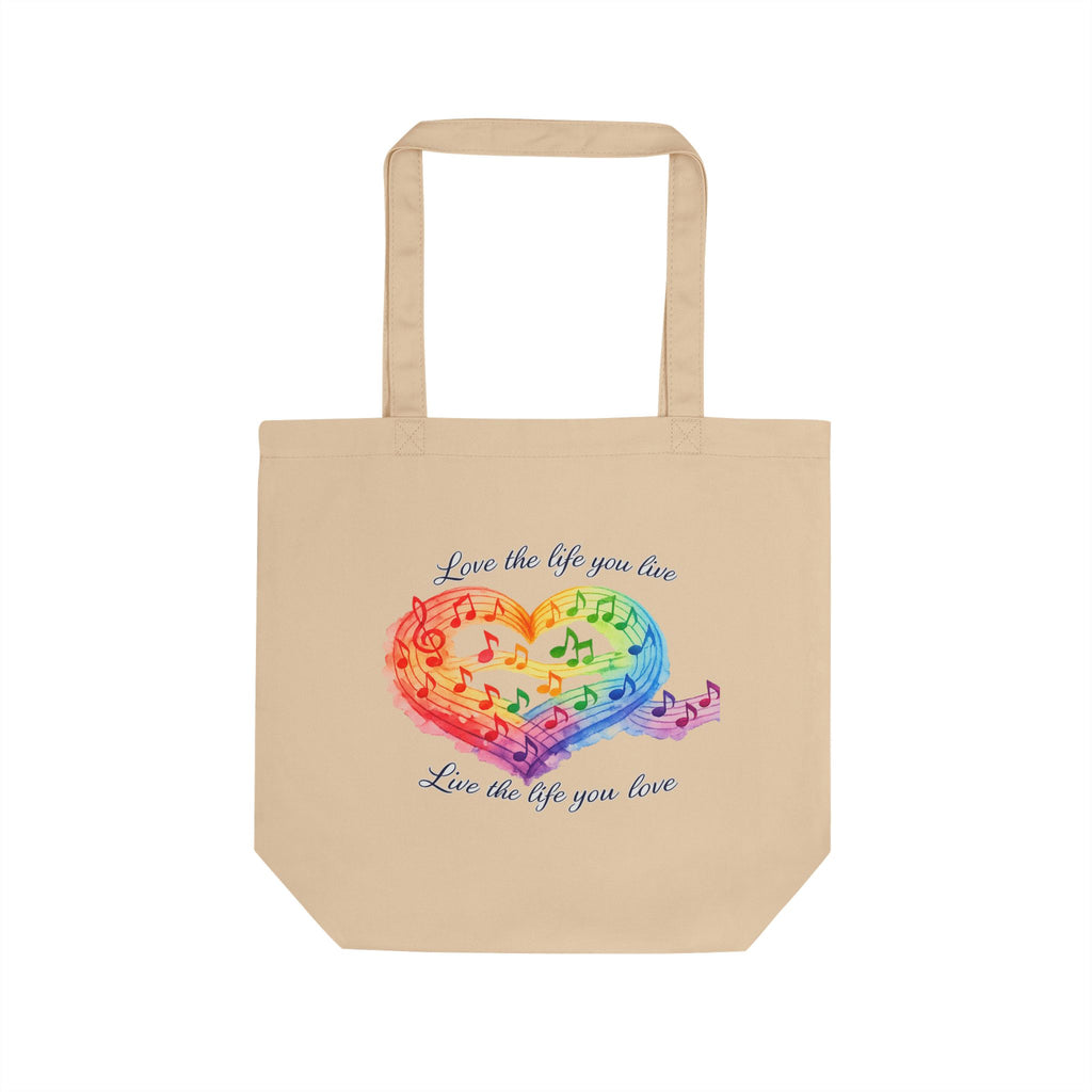 Authentic Life Eco Tote — Live Authentically Inspirational Tote Bag