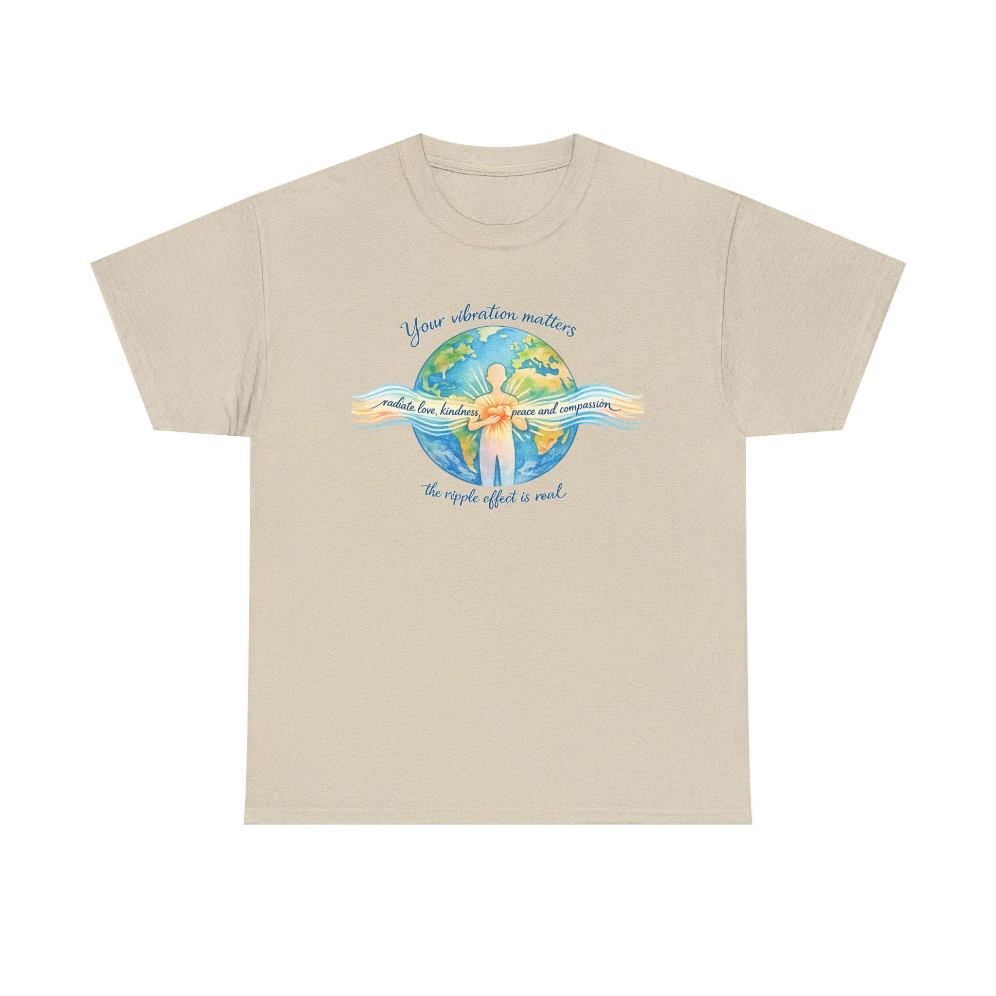 Radiate Love Tee — Compassion & Peace Inspirational T-Shirt