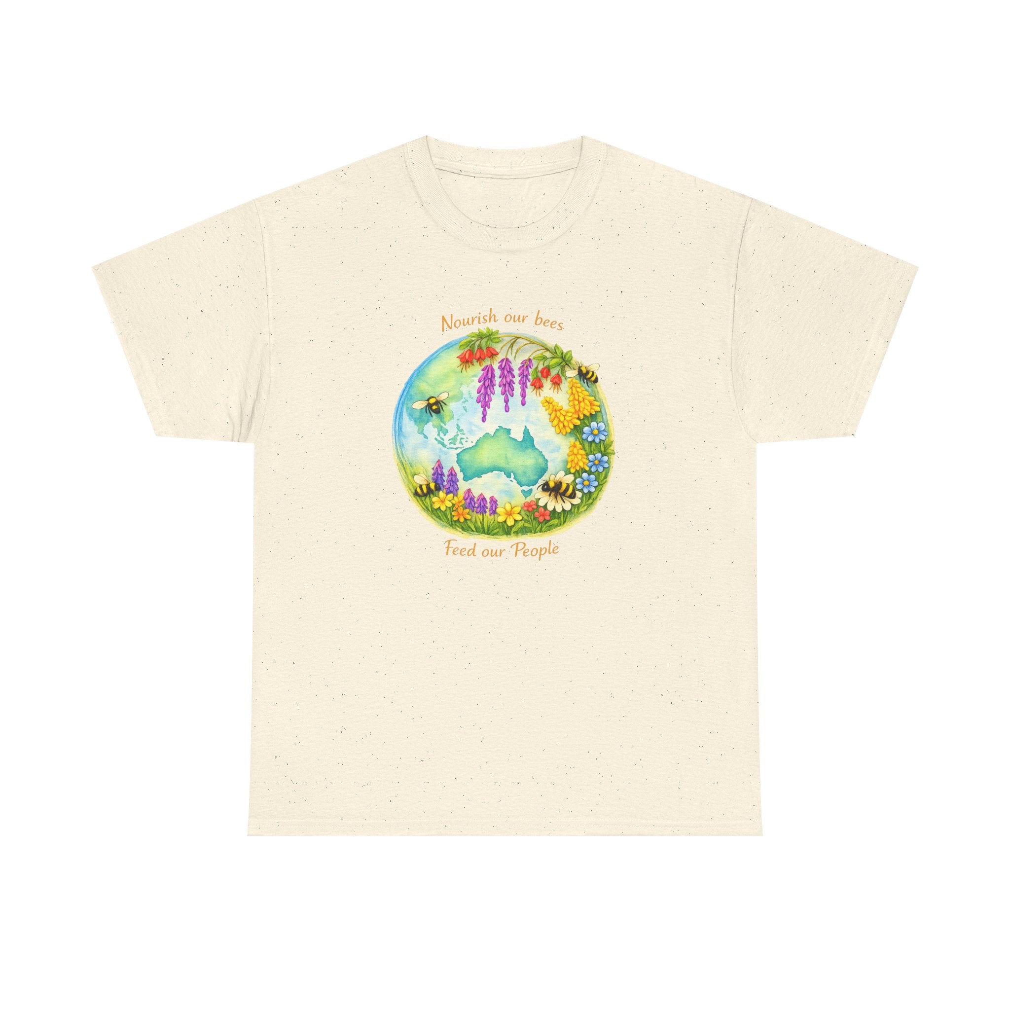 Floral Bear Nature Tee — "Beautiful Day for Bears" Graphic T-Shirt