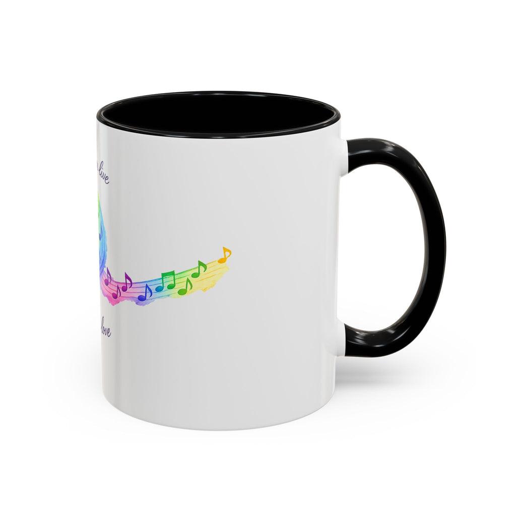 Live the life Accent Coffee Mug (11, 15oz)