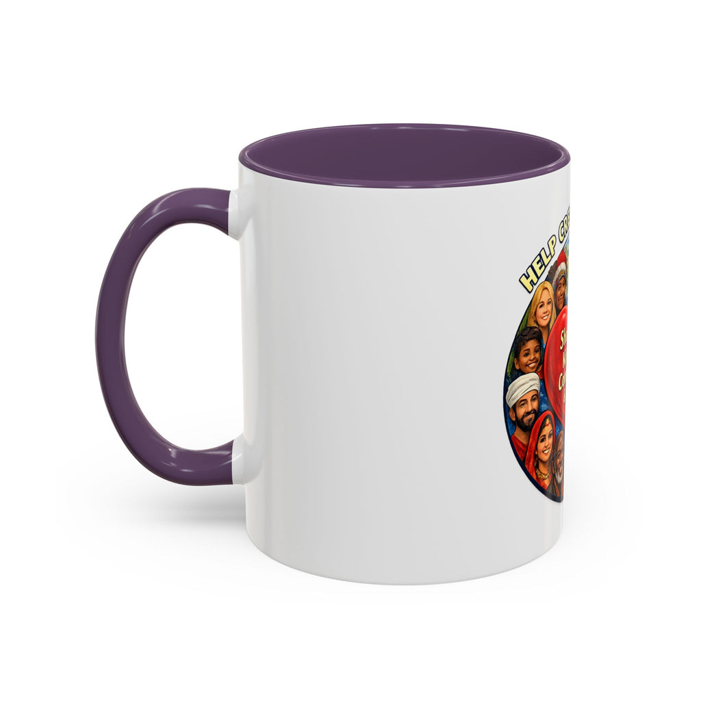 Be the Change Coffee Mug — Inspirational Kindness Message (11/15oz)