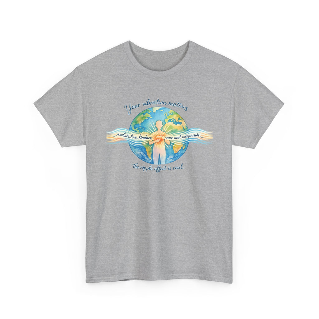 Radiate Love Tee — Compassion & Peace Inspirational T-Shirt