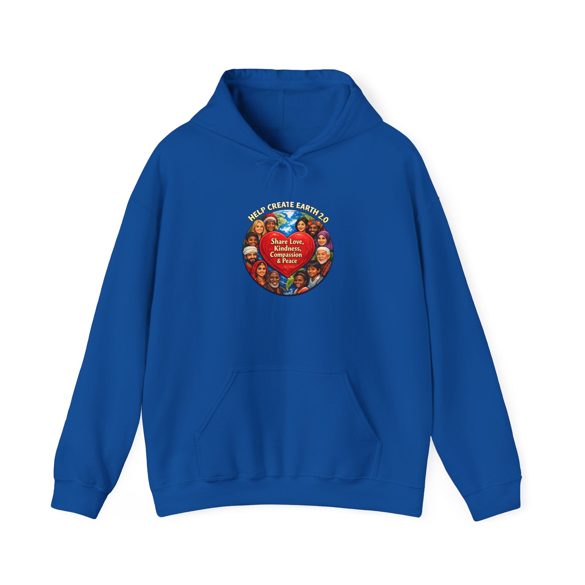 Be the Change Hoodie — Inspirational Kindness & Peace Sweatshirt