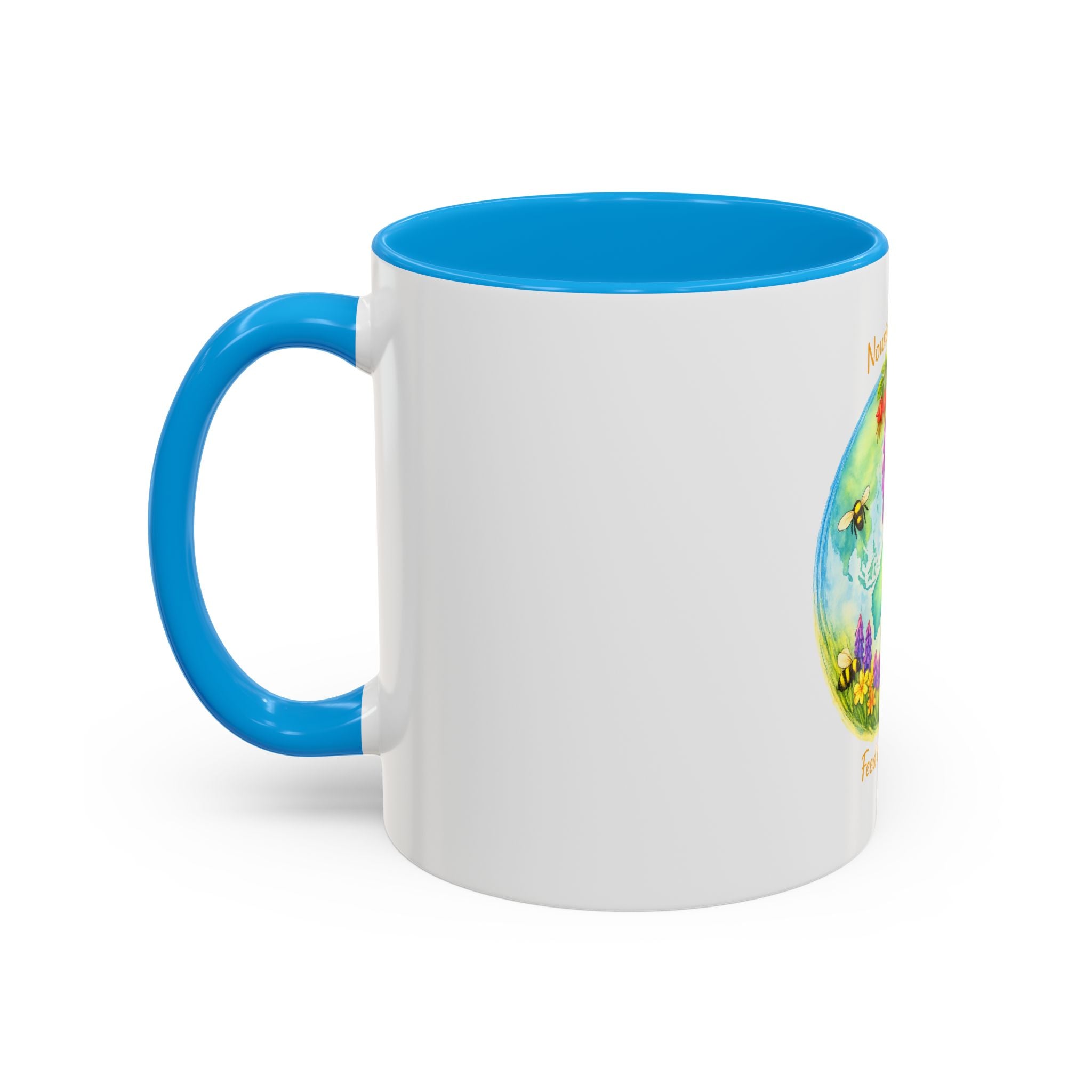 Nourish Our Bees Floral Australia Mug (11oz/15oz)