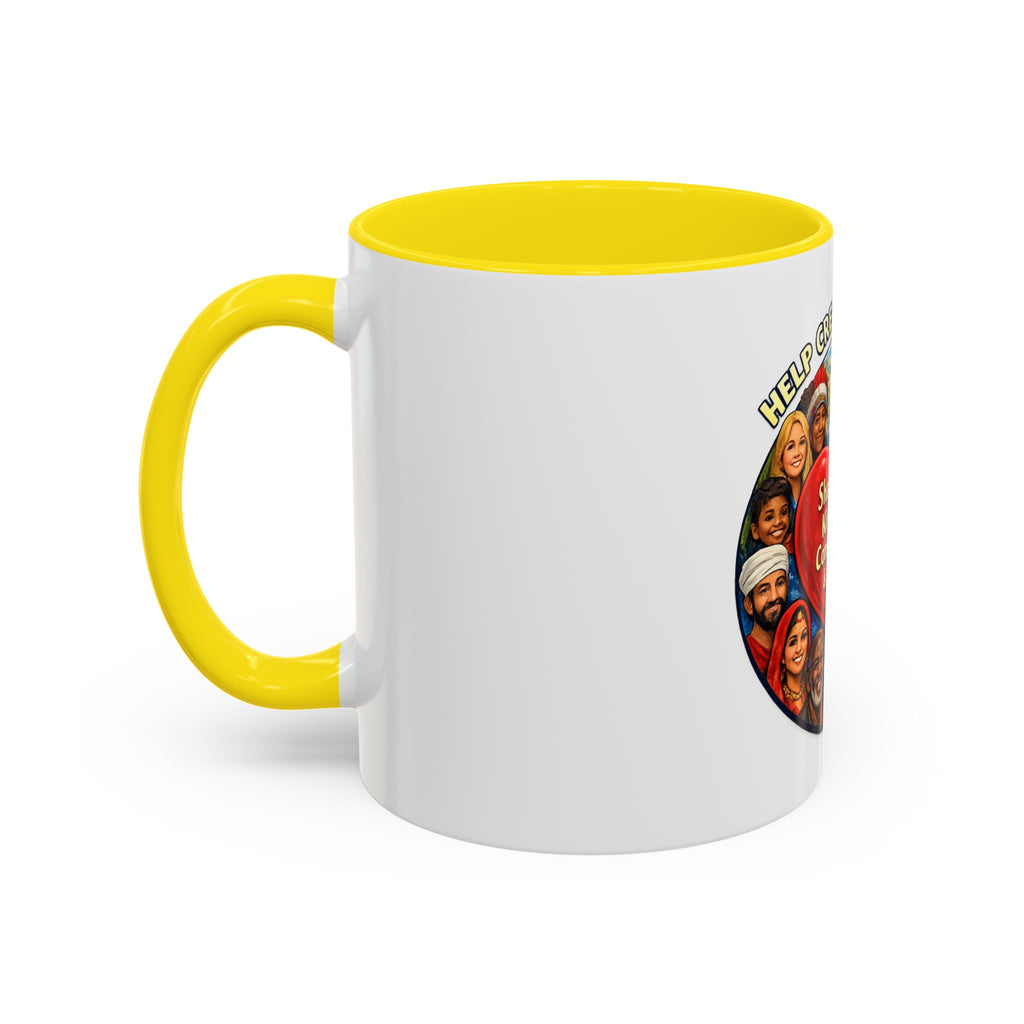 Be the Change Coffee Mug — Inspirational Kindness Message (11/15oz)