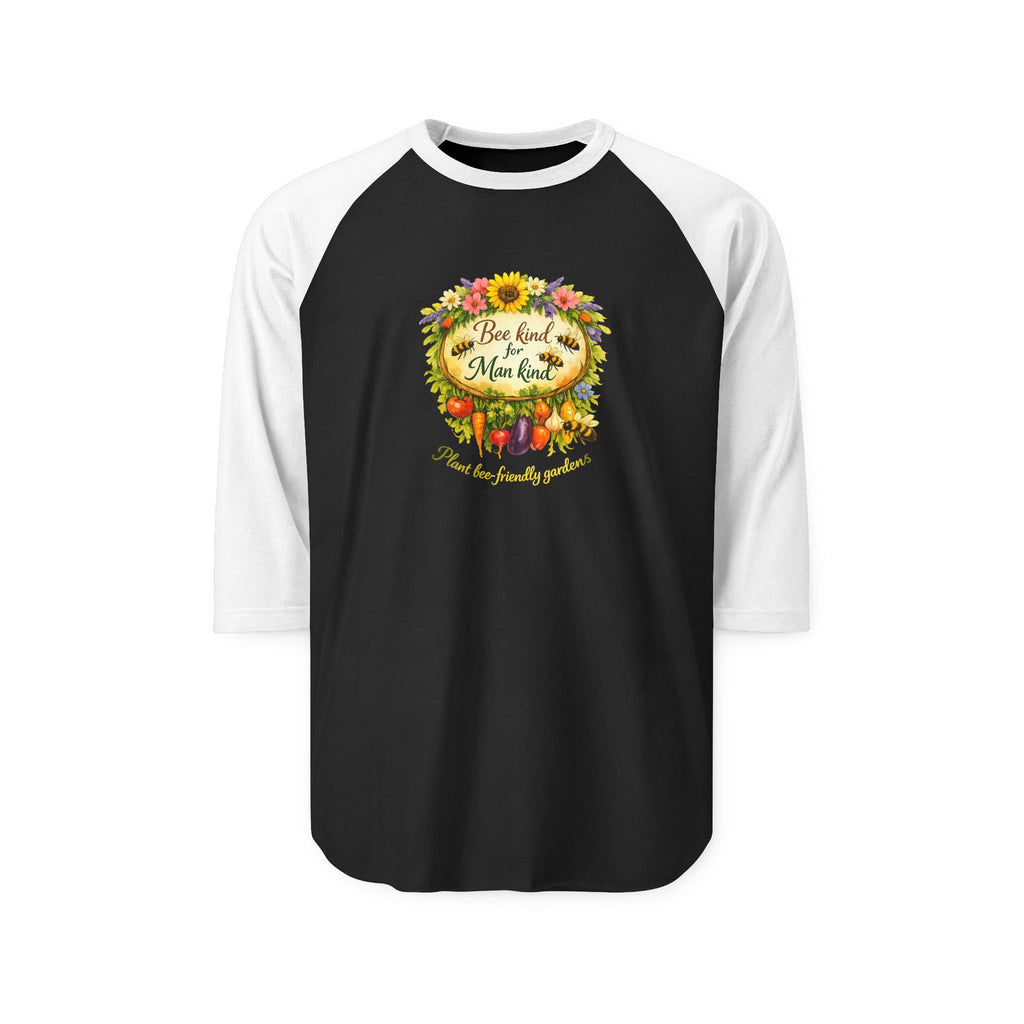 Raglan Shirt - Blessed & Thankful Fall Harvest Floral Design