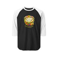Raglan Shirt - Blessed & Thankful Fall Harvest Floral Design