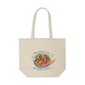 Canvas Tote Bag – "Help Create Peace on Earth" Multicultural Children Earth Illustration