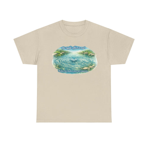"The Ripple Effect" Inspirational Watercolor T‑Shirt