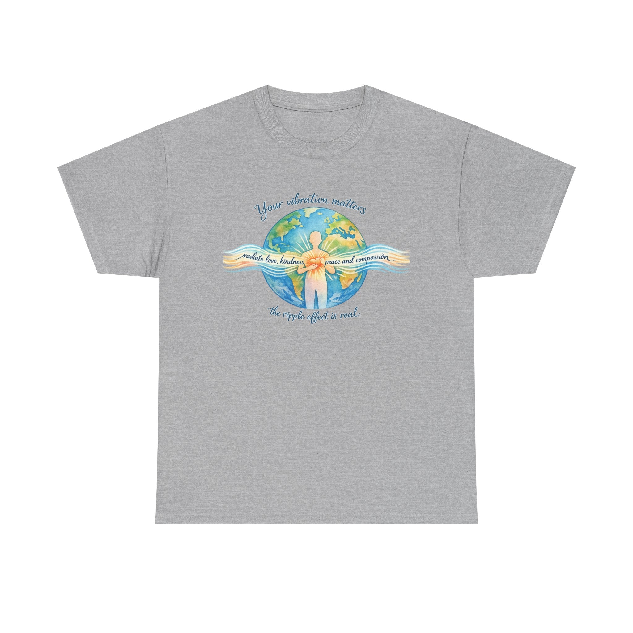 Radiate Love Tee — Compassion & Peace Inspirational T-Shirt