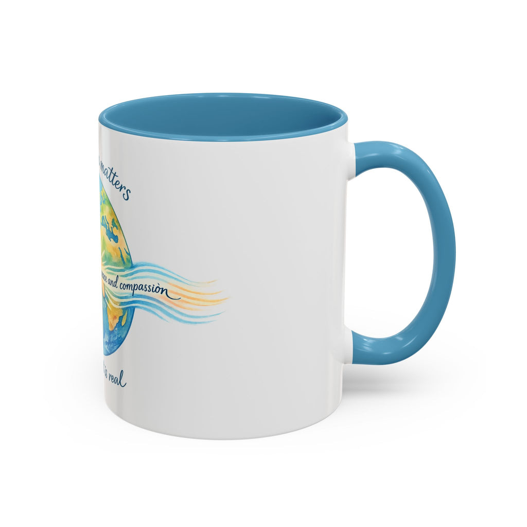 Your vibe matters Accent Coffee Mug (11, 15oz)