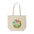 Canvas Tote — "Nourish Our Bees, Feed Our People" Floral Australia Market Bag