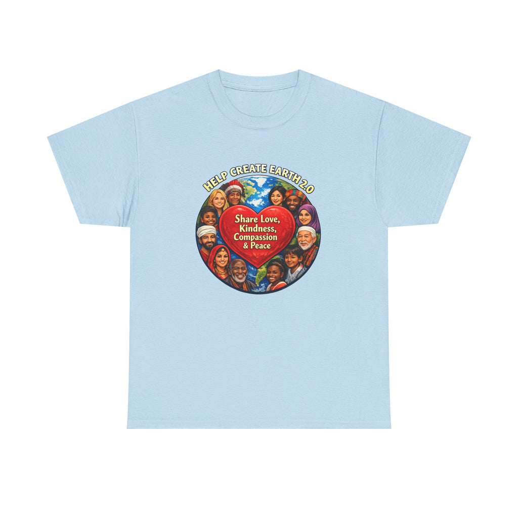 Be the Change T-Shirt — Inspirational Kindness & Peace Tee