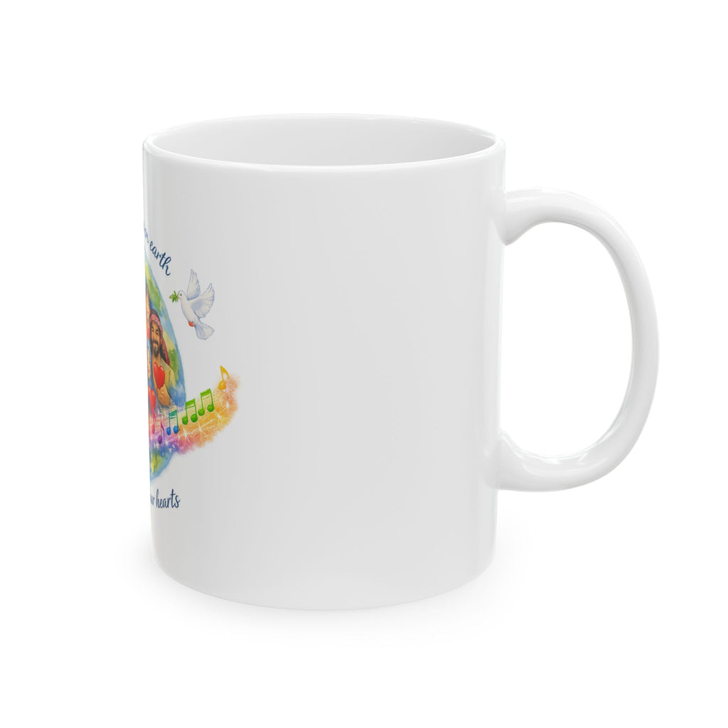 Peace on earth Ceramic Mug, (11oz, 15oz)