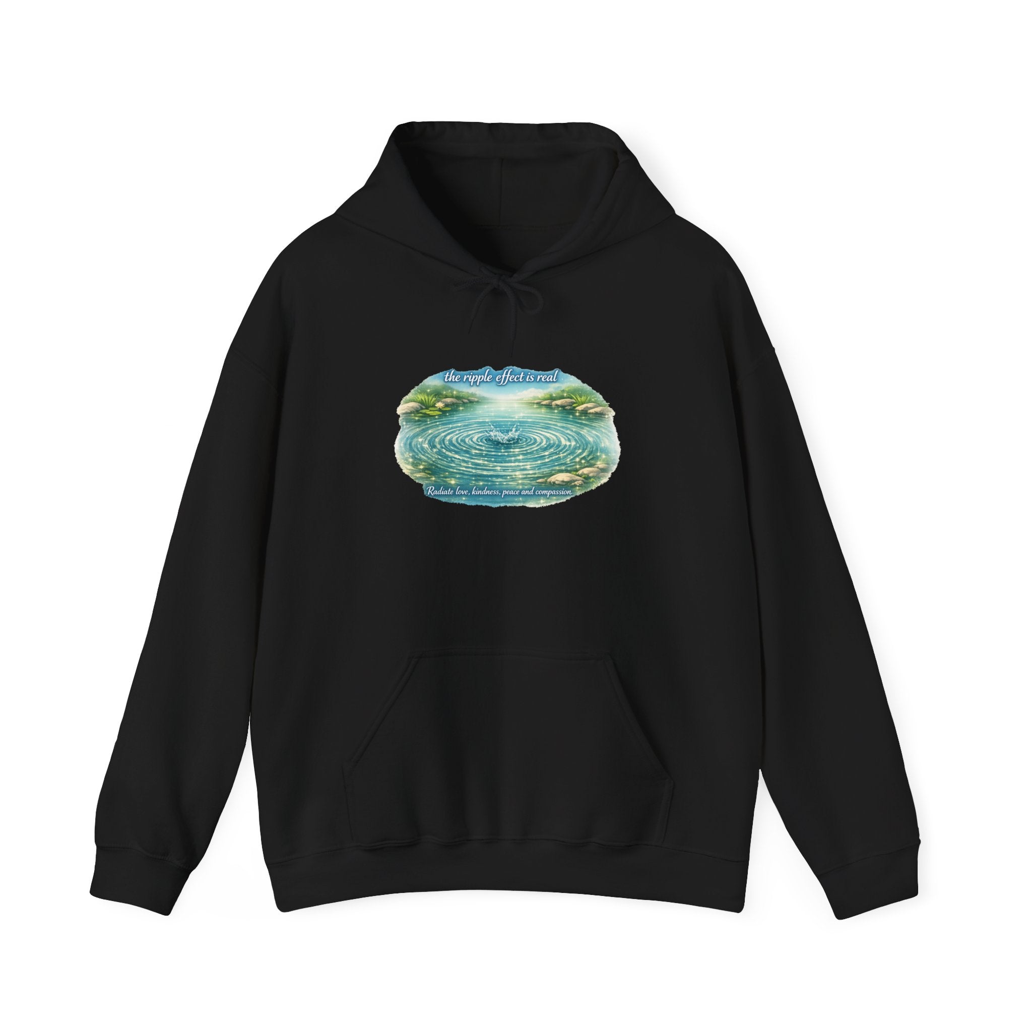 Ripple Effect Hoodie — Radiate Love, Kindness & Peace