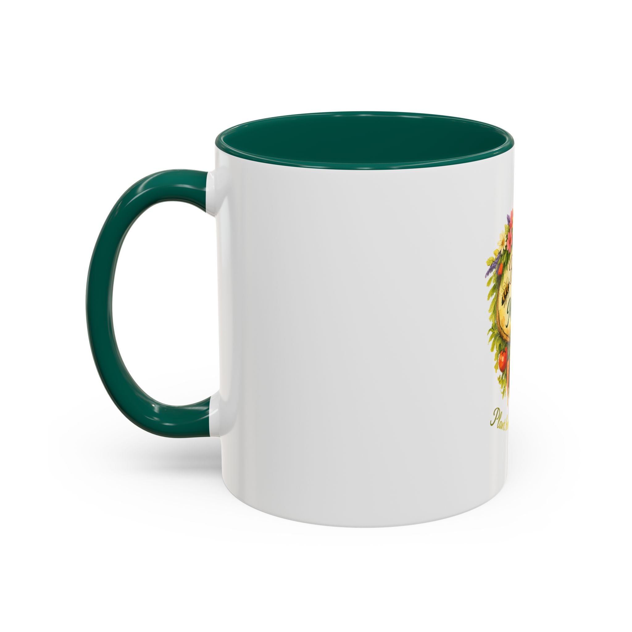 Bee Kind for Mankind Floral Garden Mug (11oz/15oz)