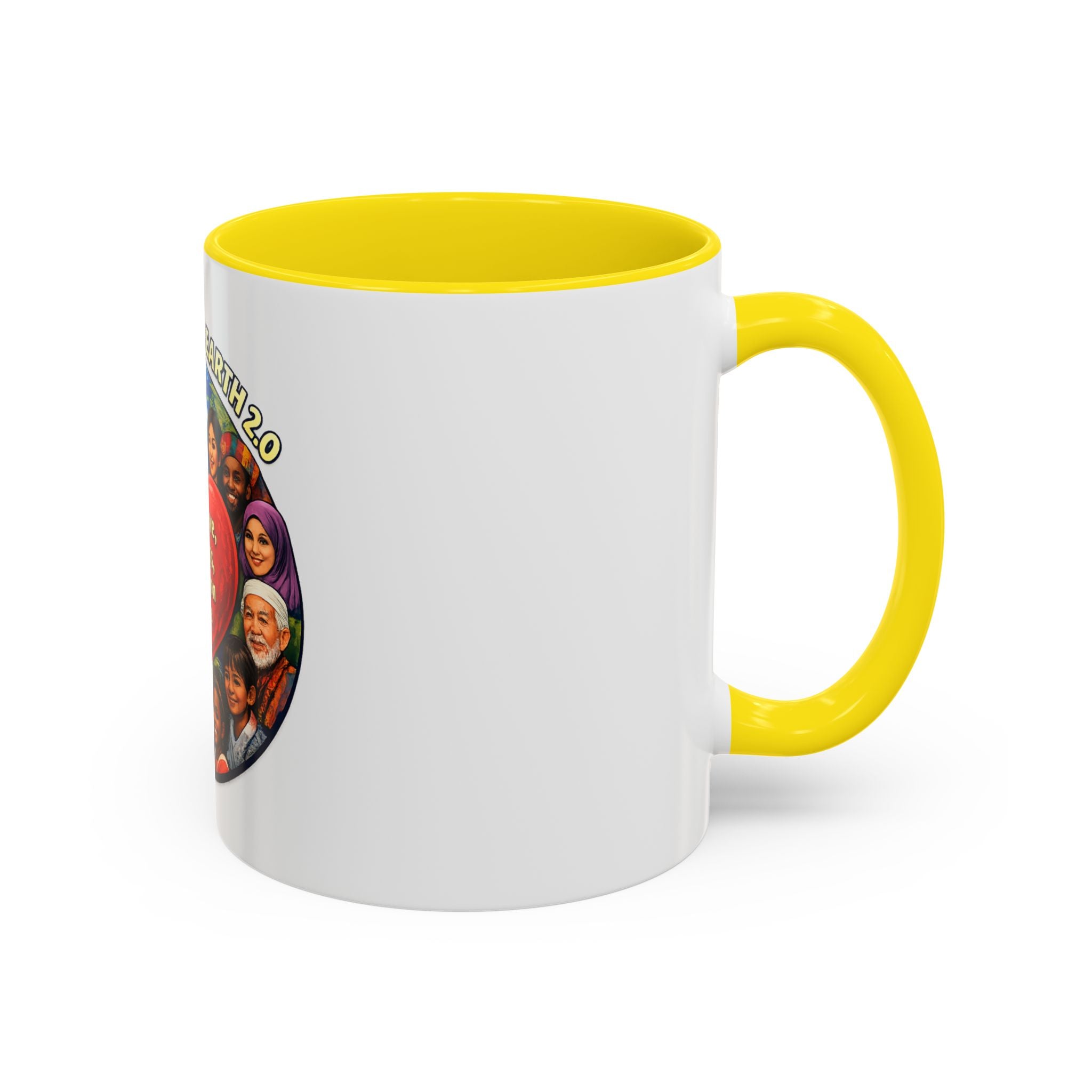 Be the Change Coffee Mug — Inspirational Kindness Message (11/15oz)