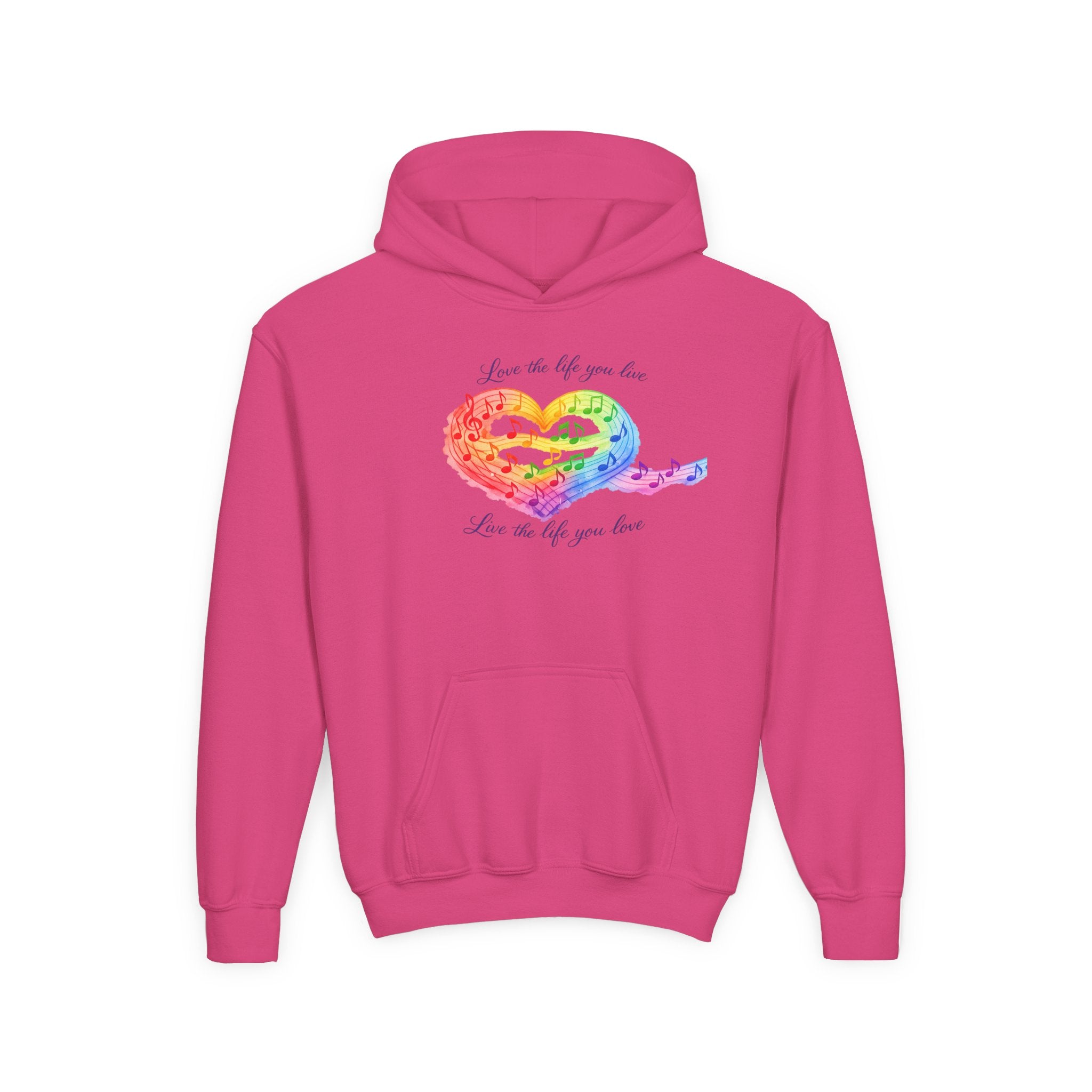 Authentic Life Hoodie — Live Authentically Inspirational Youth Sweatshirt