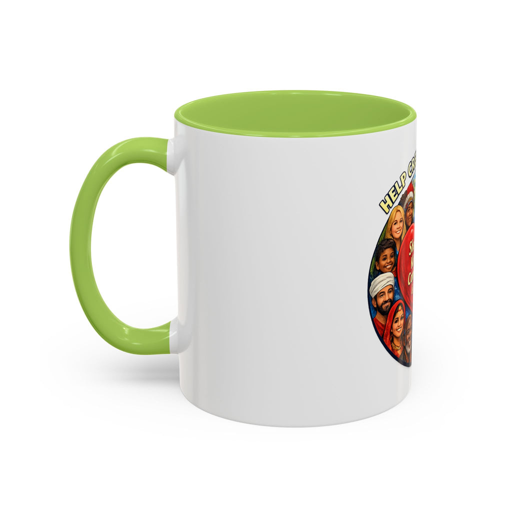 Be the Change Coffee Mug — Inspirational Kindness Message (11/15oz)