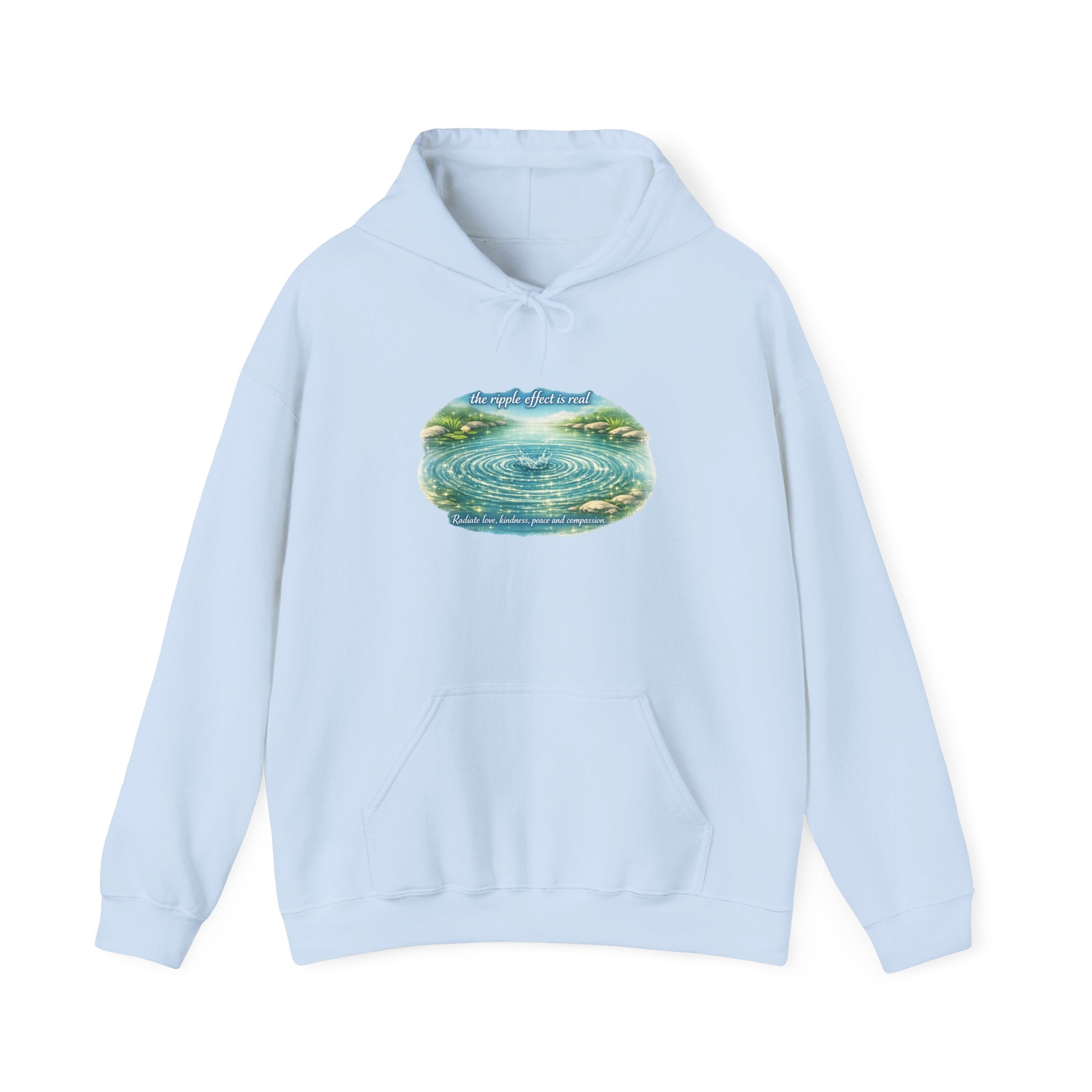 Ripple Effect Hoodie — Radiate Love, Kindness & Peace
