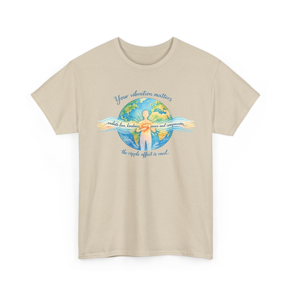 Radiate Love Tee — Compassion & Peace Inspirational T-Shirt