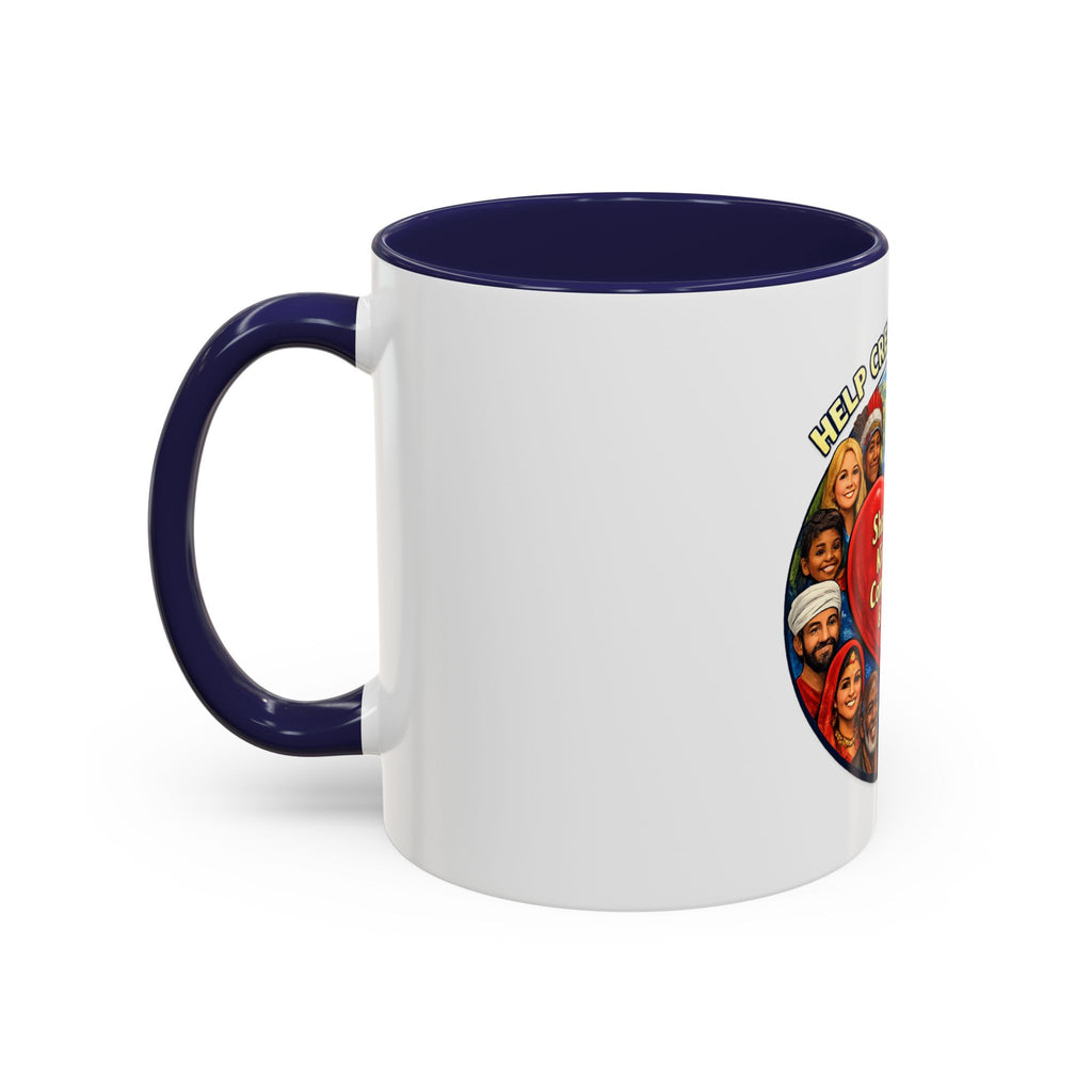 Be the Change Coffee Mug — Inspirational Kindness Message (11/15oz)